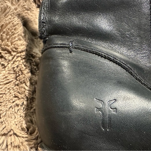 Frye-Black Leather Boots - Picture 4 of 9